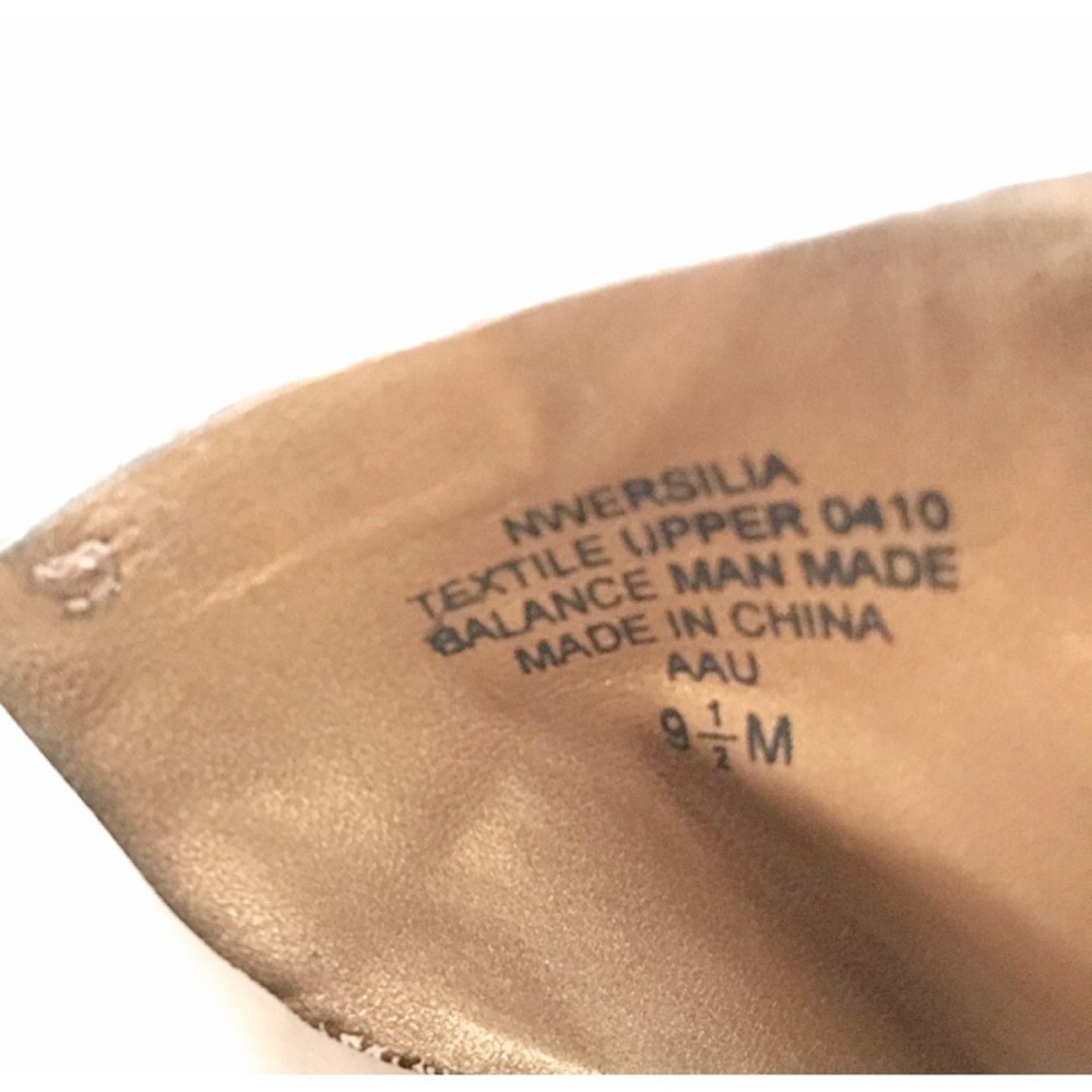 NINE WEST 'Ersilia' 9M Cork Platform Wedge Slide - Picture 5 of 6